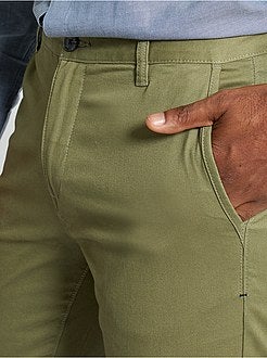 Calças skinny L30 de conceção ecológica - Kiabi