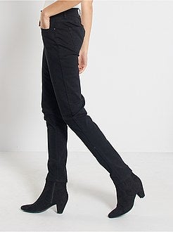 Calças slim multi bolsos - Kiabi