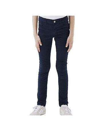 Calças Skinny Name It Polly para Menina Azul Escuro