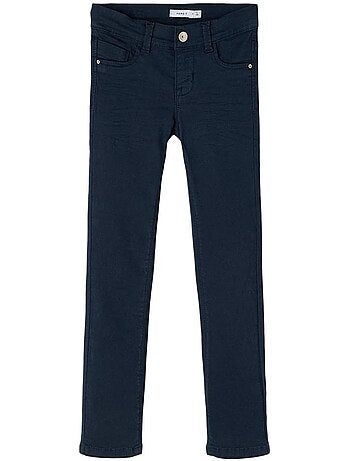 Calças Skinny Name It Polly para Menina Azul Escuro