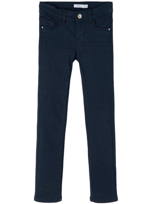 Calças skinny name it polly para menina azul escuro - Kiabi Calças skinny name it polly para menina azul escuro - Kiabi