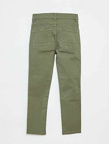 Calças Skinny/corte muito justo com 5 bolsos