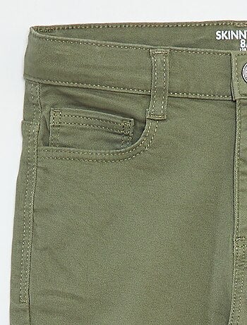 Calças Skinny/corte muito justo com 5 bolsos