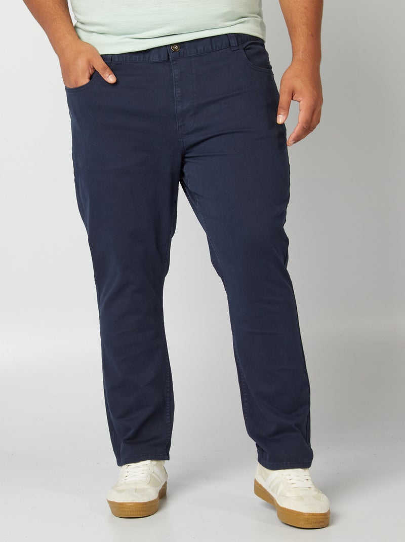 Calças slim - L32 AZUL - Kiabi