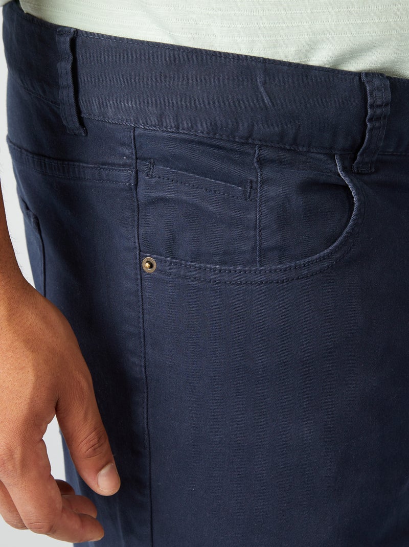 Calças slim - L32 AZUL - Kiabi