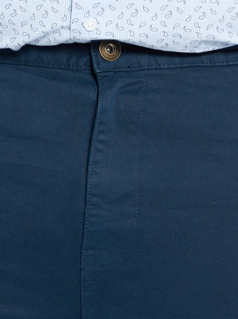 Calças slim - L32 AZUL - Kiabi