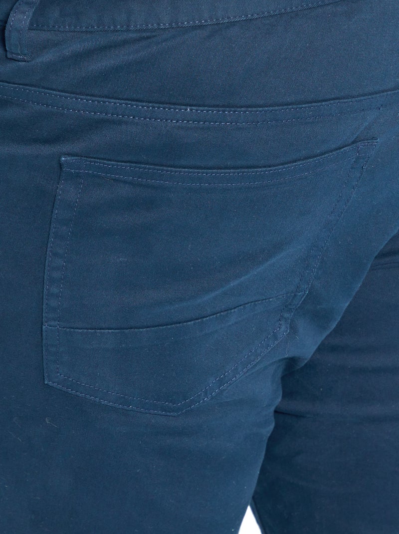 Calças slim - L32 AZUL - Kiabi