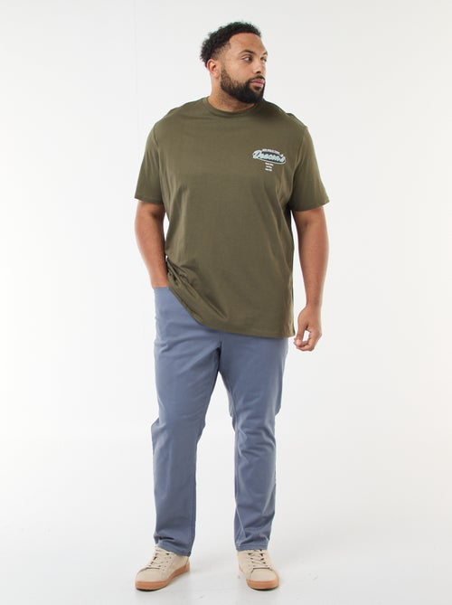 Calças slim - L32 - Kiabi