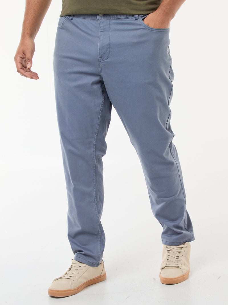 Calças slim - L32 Cinza - Kiabi
