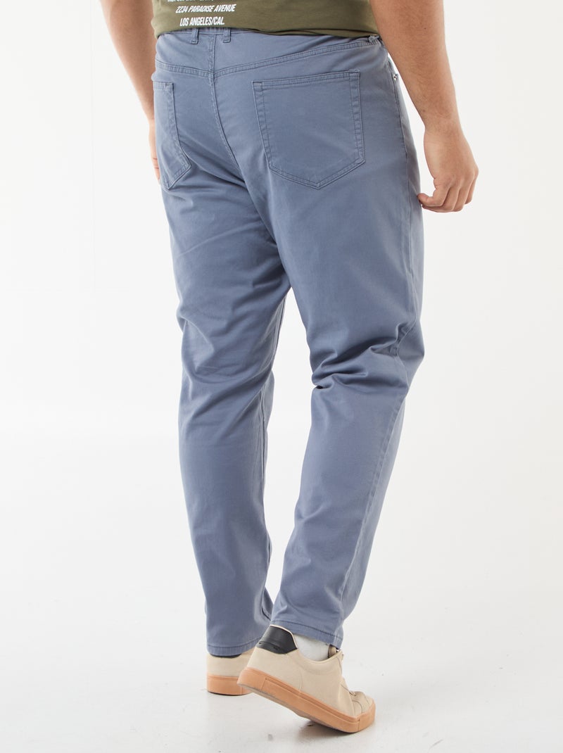 Calças slim - L32 Cinza - Kiabi