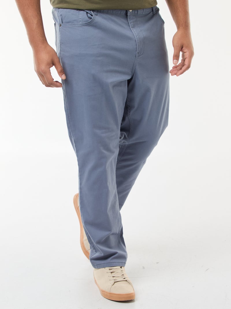 Calças slim - L32 Cinza - Kiabi