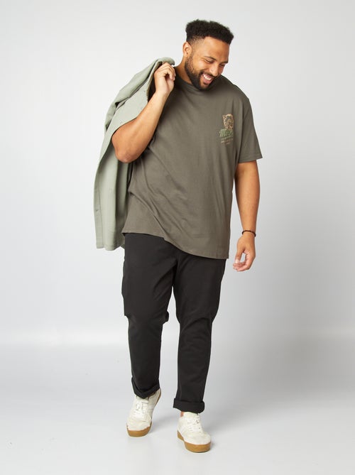 Calças slim - L32 - Kiabi