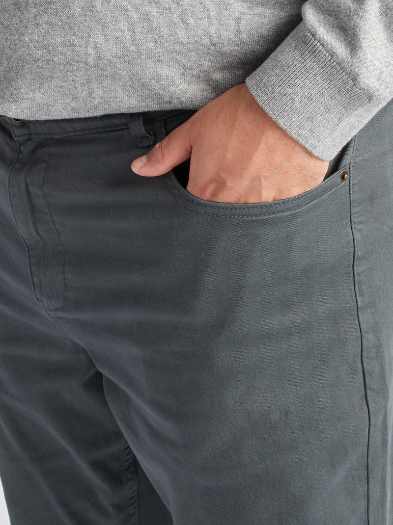 Calças slim - L32 VERDE - Kiabi