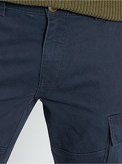 Calças slim battle - Kiabi