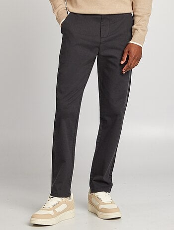 Calças slim chino