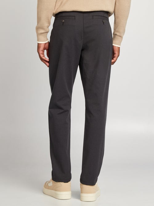 Calças slim chino - Kiabi