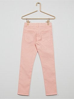 Calças slim coloridas - Kiabi