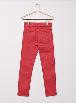 Calças slim coloridas - Kiabi