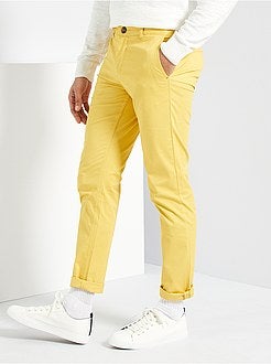 Calças slim conceção ecológica - Kiabi