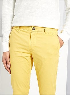 Calças slim conceção ecológica - Kiabi