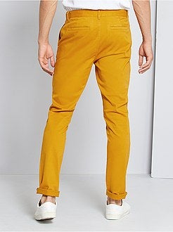 Calças slim conceção ecológica - Kiabi