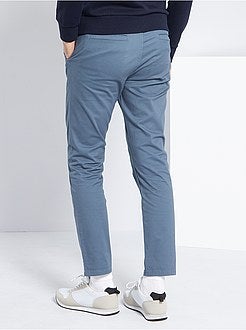 Calças slim conceção ecológica - Kiabi