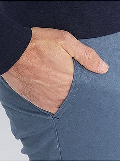 Calças slim conceção ecológica - Kiabi