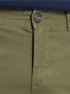 Calças slim conceção ecológica - Kiabi