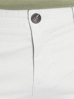 Calças slim conceção ecológica - Kiabi