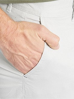 Calças slim conceção ecológica - Kiabi