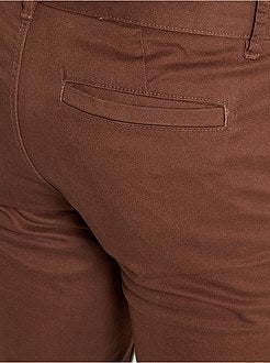 Calças slim conceção ecológica - Kiabi