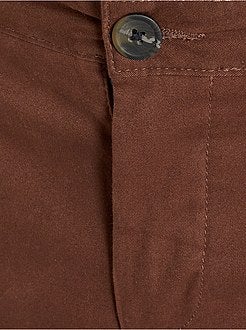 Calças slim conceção ecológica - Kiabi