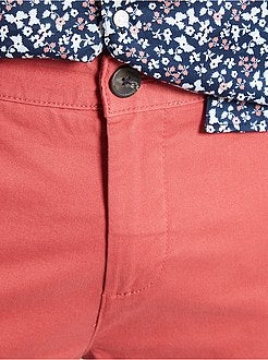 Calças slim conceção ecológica - Kiabi