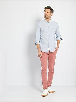 Calças slim conceção ecológica - Kiabi