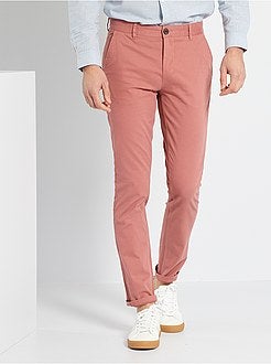 Calças slim conceção ecológica - Kiabi