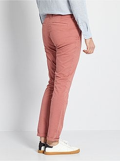 Calças slim conceção ecológica - Kiabi