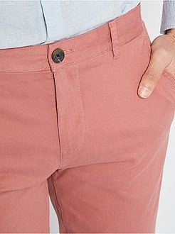 Calças slim conceção ecológica - Kiabi