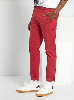 Calças slim conceção ecológica - Kiabi