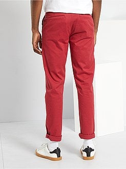 Calças slim conceção ecológica - Kiabi