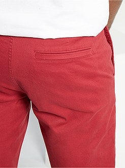 Calças slim conceção ecológica - Kiabi