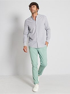 Calças slim conceção ecológica - Kiabi