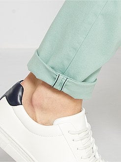 Calças slim conceção ecológica - Kiabi