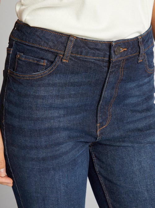 Calças slim de ganga - 30L - Kiabi