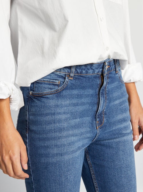 Calças slim de ganga - 30L - Kiabi