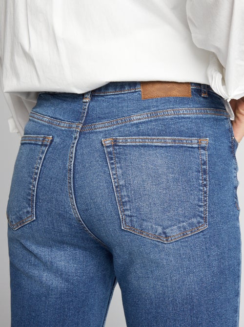 Calças slim de ganga - 30L - Kiabi