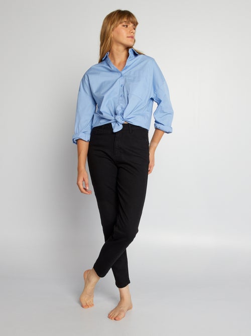 Calças slim de ganga - 30L - Kiabi