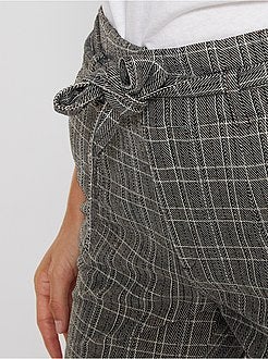 Calças slim em malha milano - Kiabi