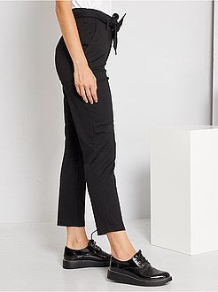 Calças slim em malha milano - Kiabi