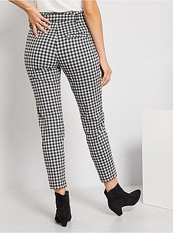 Calças slim em malha milano - Kiabi