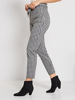 Calças slim em malha milano - Kiabi